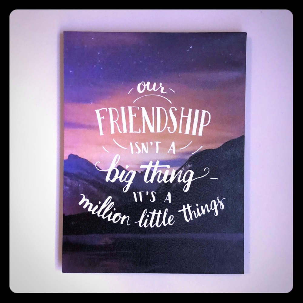 💜multiple! Canvas:Friendship a Million Little Things